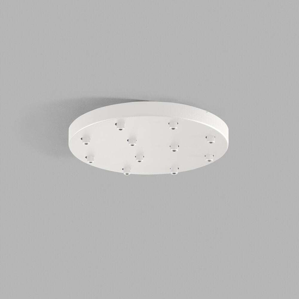 Ceiling base ø400/11 pendants white