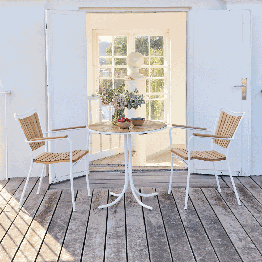 Mandalay Marguerit cafébord Ø70