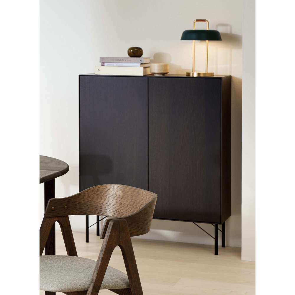 Edge by Hammel skab med låger røget eg