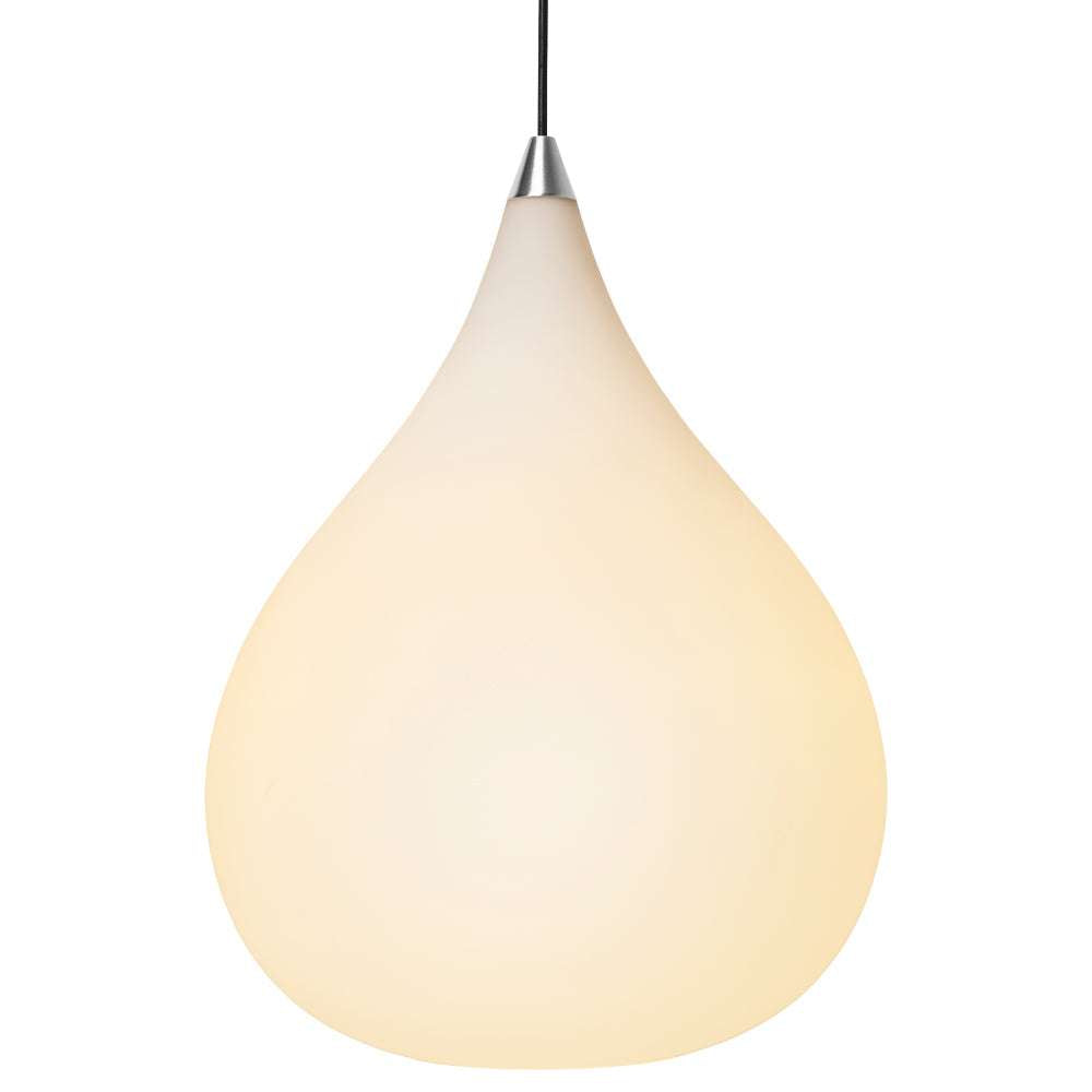 Drops pendel ø38 opal glas / alu.
