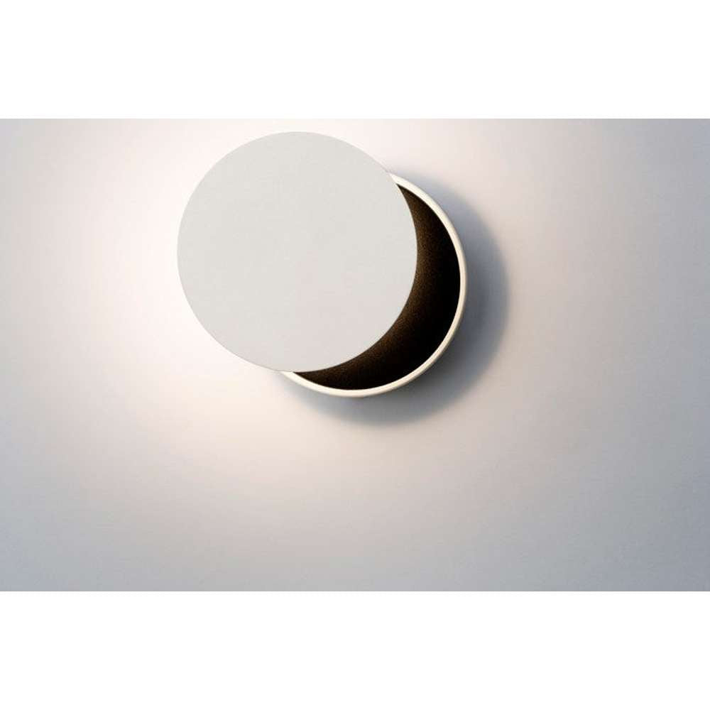 Dot w120 hvid/sort Væglampe