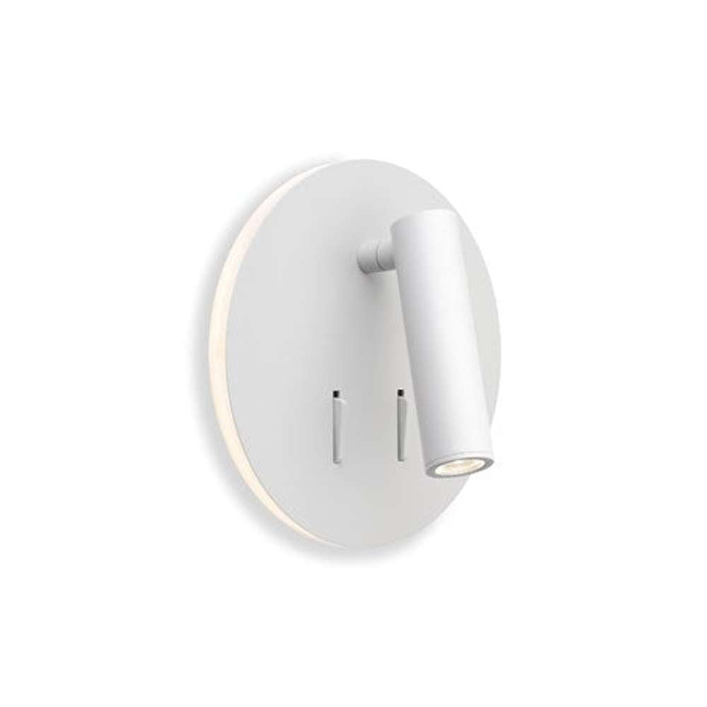 Circle væglampe hvid Væglampe