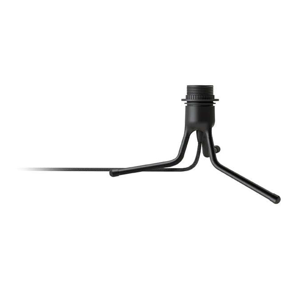Tripod Base matt black H 18,6 cm Bordlampe