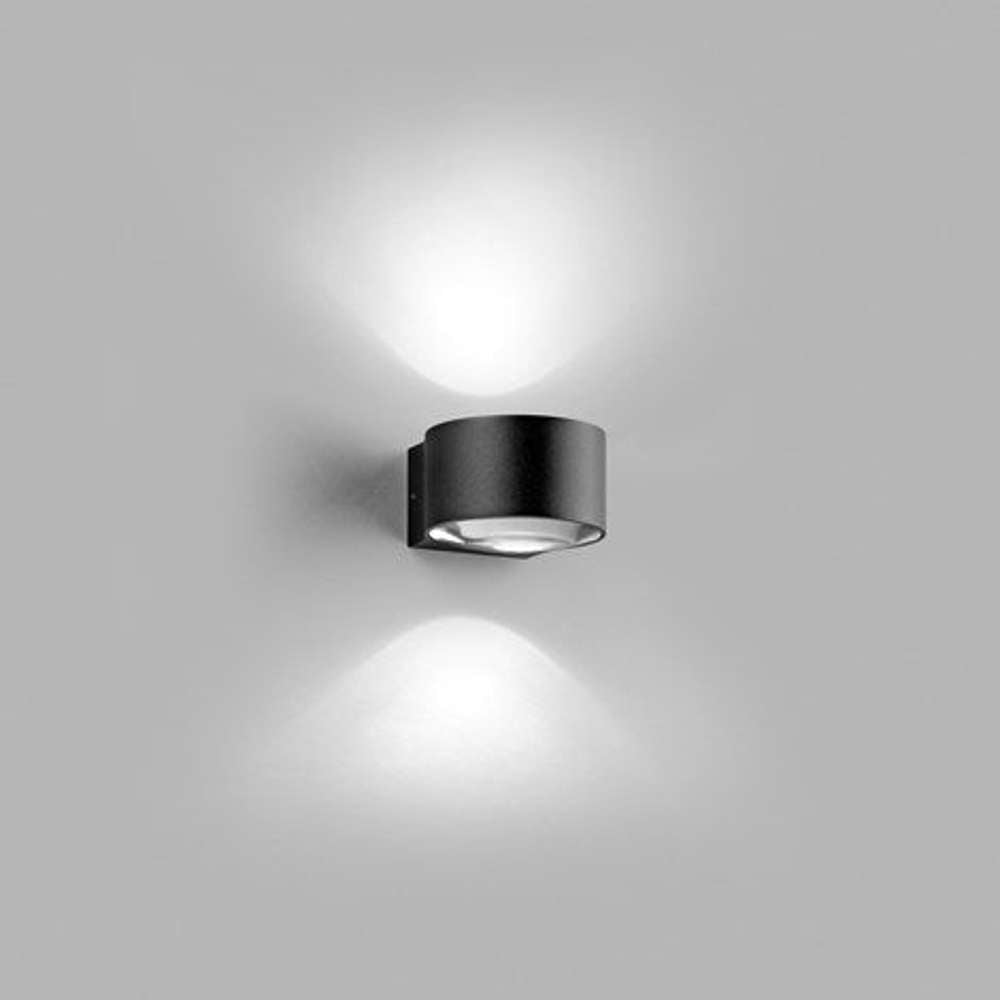 Orbit wall mini black, 3000k Udendørslampe