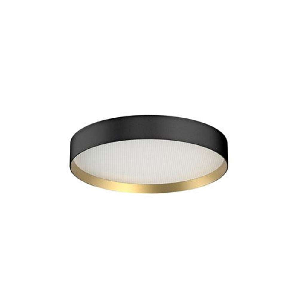 Lucia plafond ø45 sort/guld Loftlampe