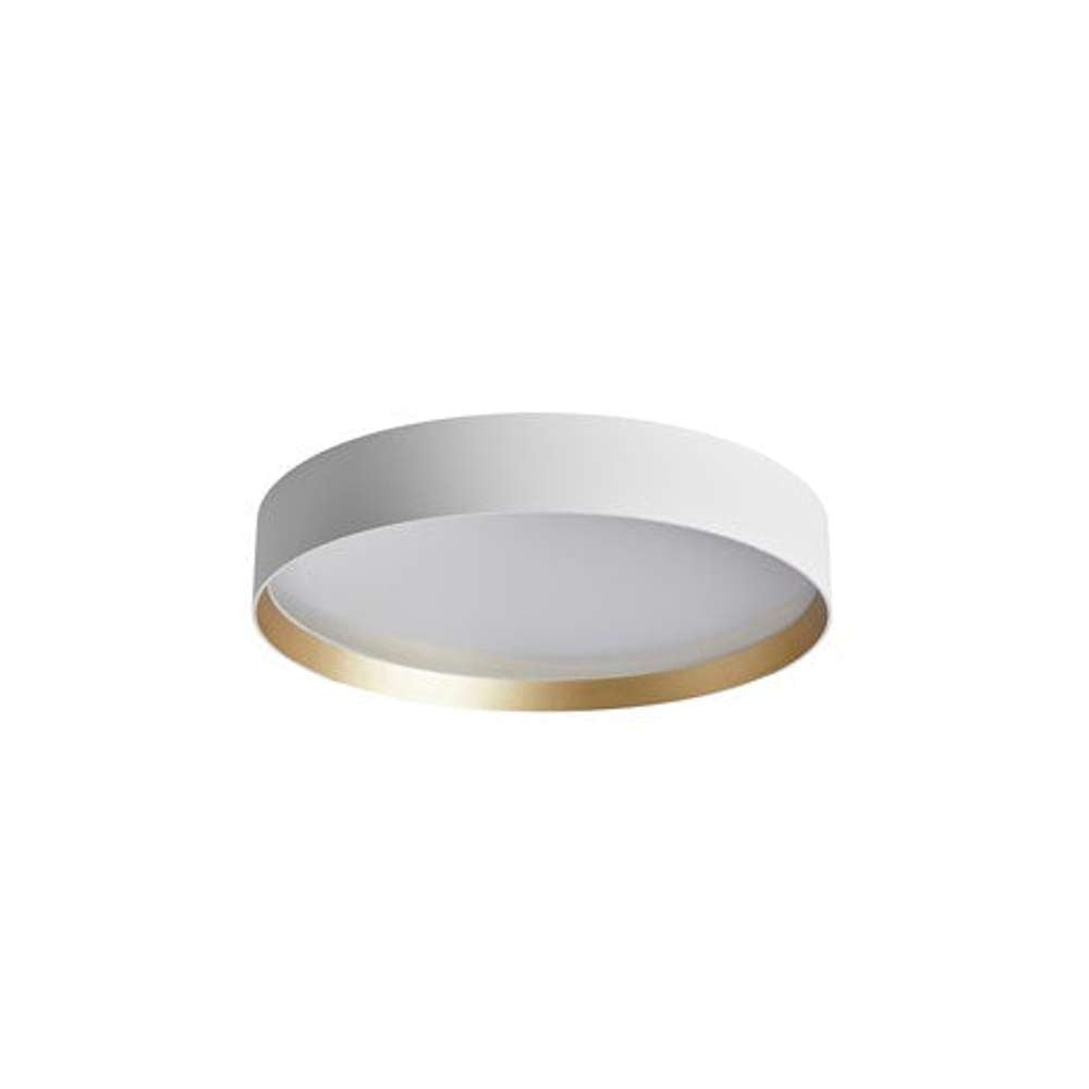 Lucia plafond ø45 hvid/guld Loftlampe