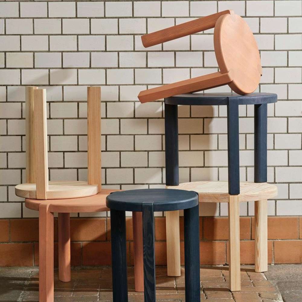 FDB D108 Njalsgade sofabord ø 50 cm