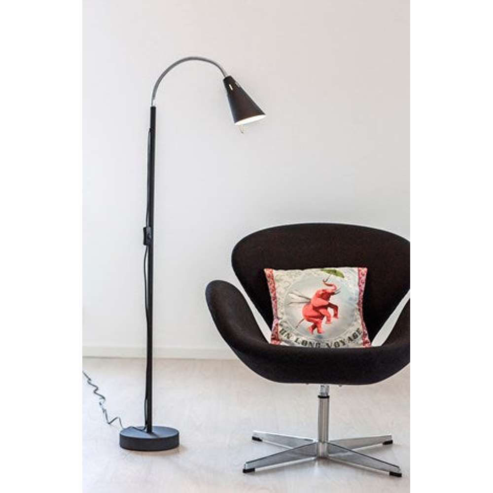 Best gulvlampe sort Gulvlampe