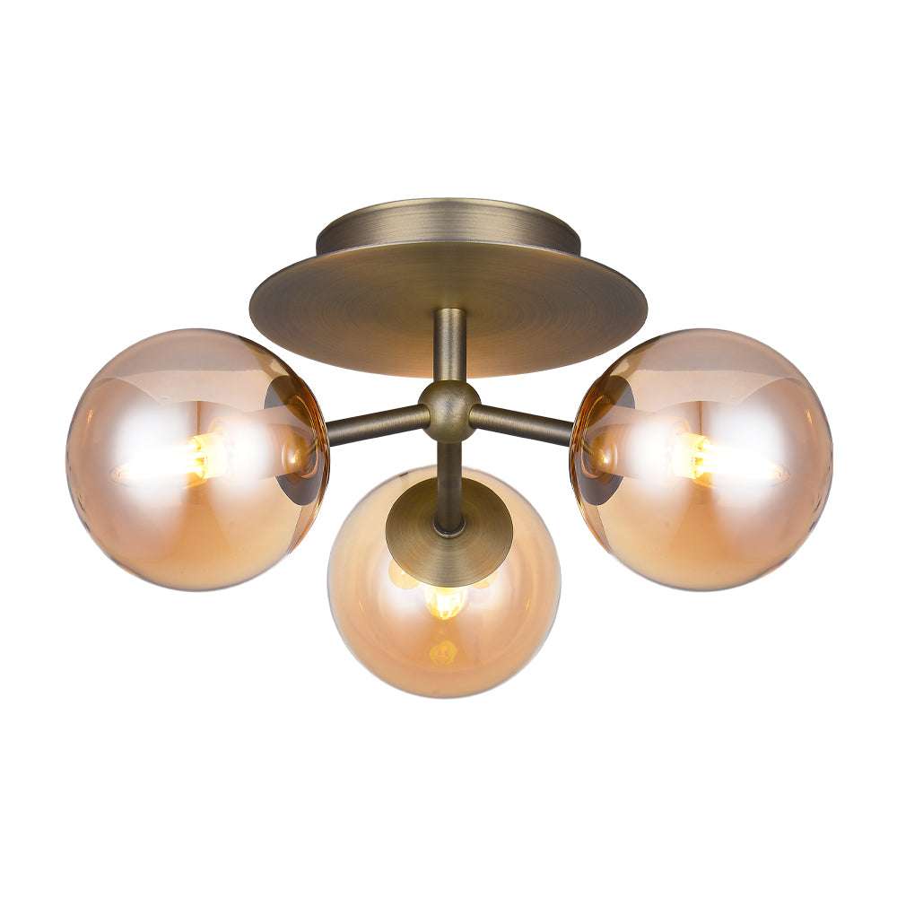 Atom trio antique brass 3xg9