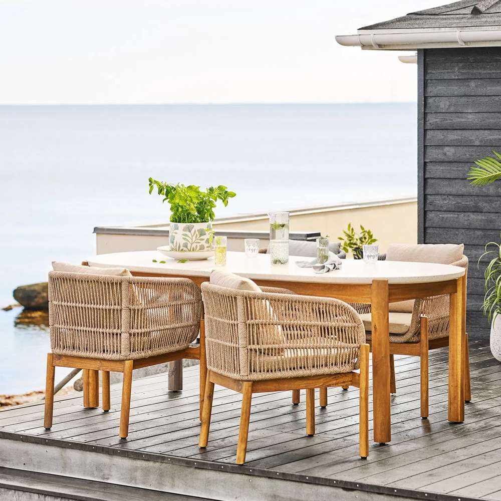 House Nordic Terracina havebord Natur