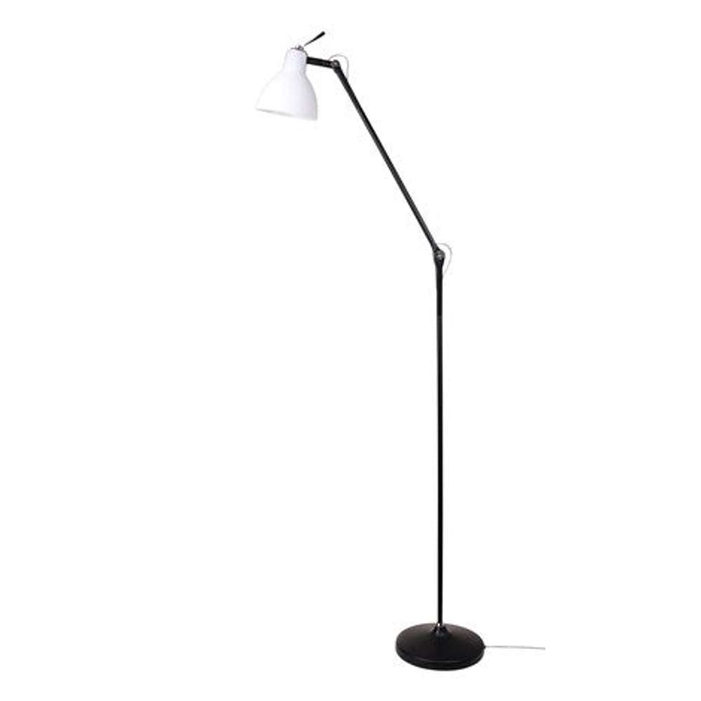 Luxy f1 gulv sort / mat hvid Gulvlampe