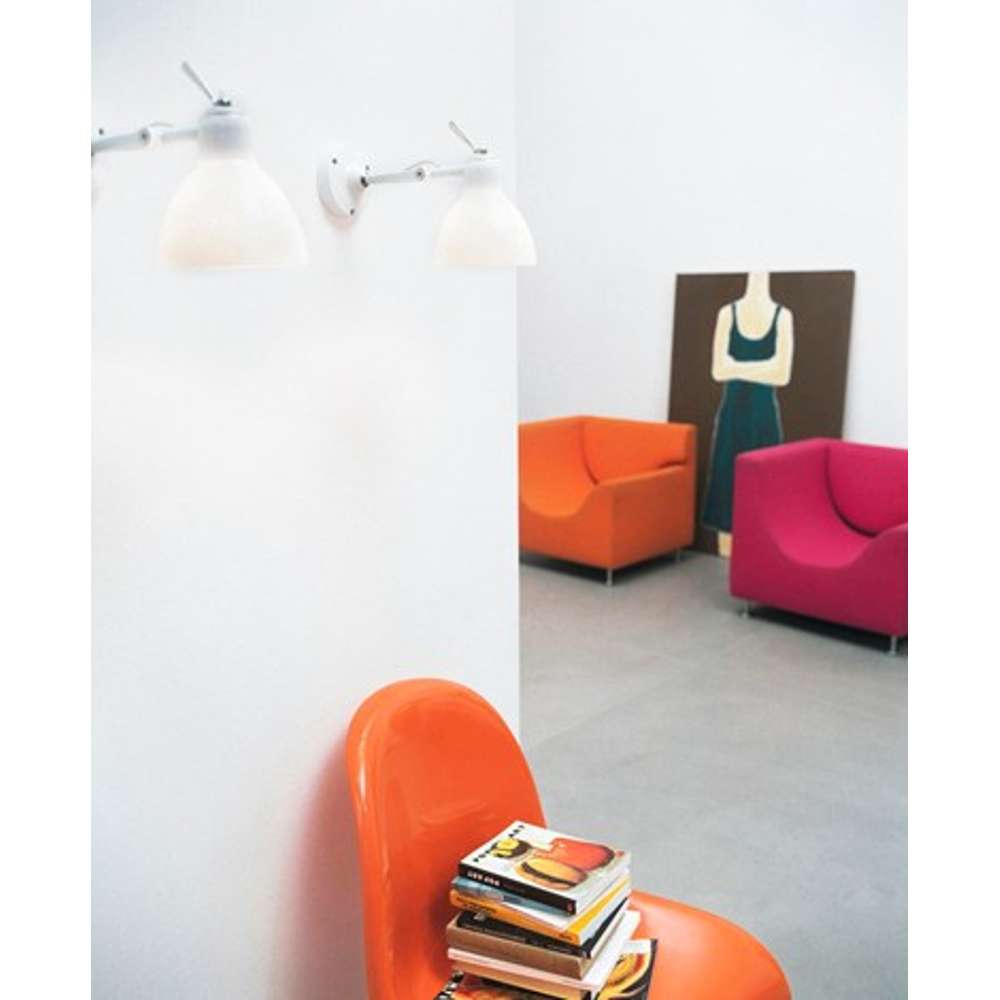 Luxy h0 væg/loft hvid/blank hvid Væglampe