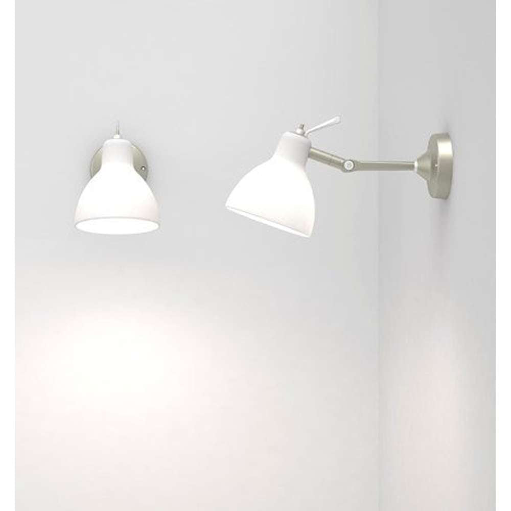 Luxy h0 loftlampe lys bronze/glas Væglampe