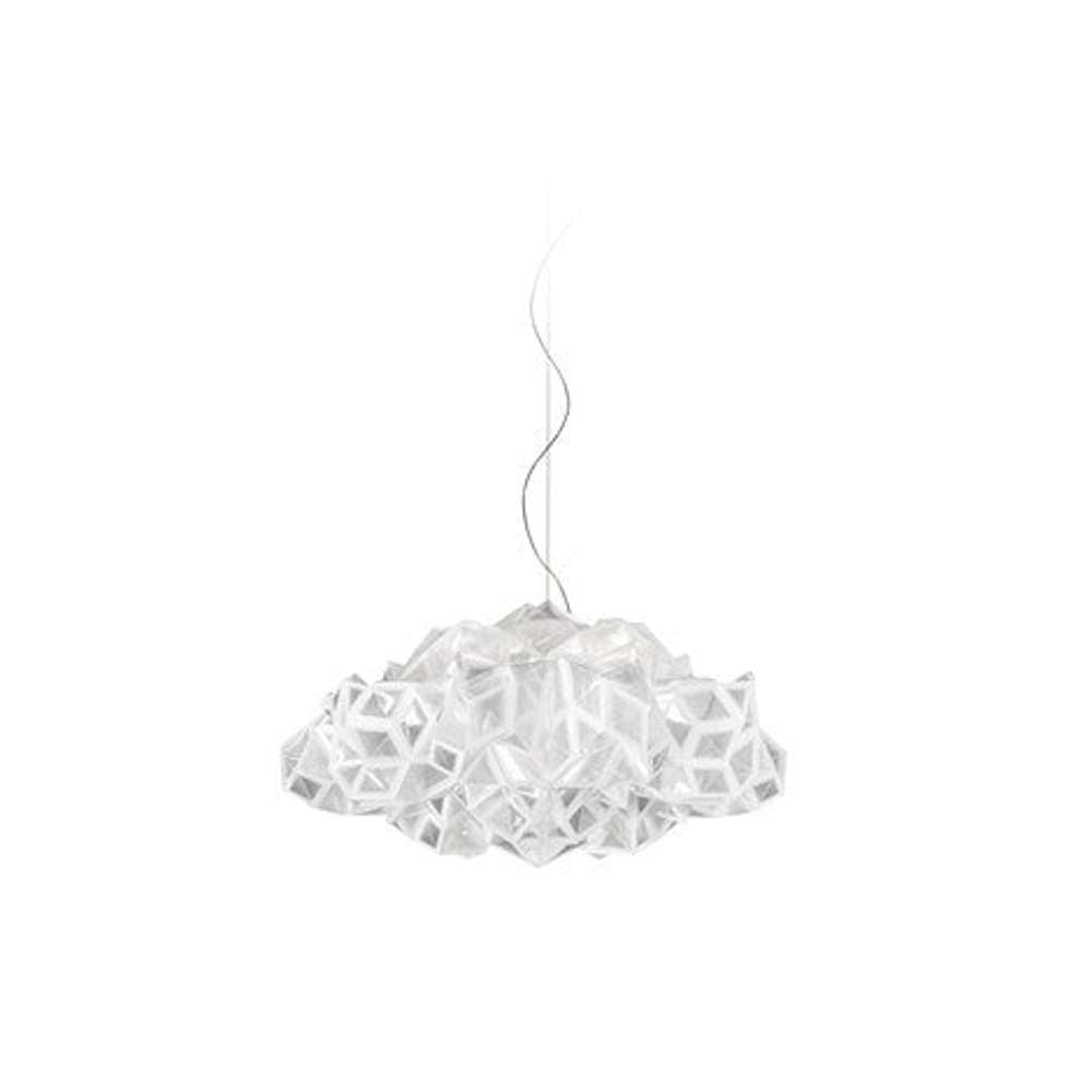 Drusa pendel hvid Pendel