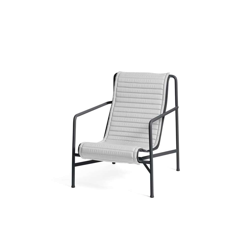 Hay Palissade quilted hynde til loungestol høj sky grey