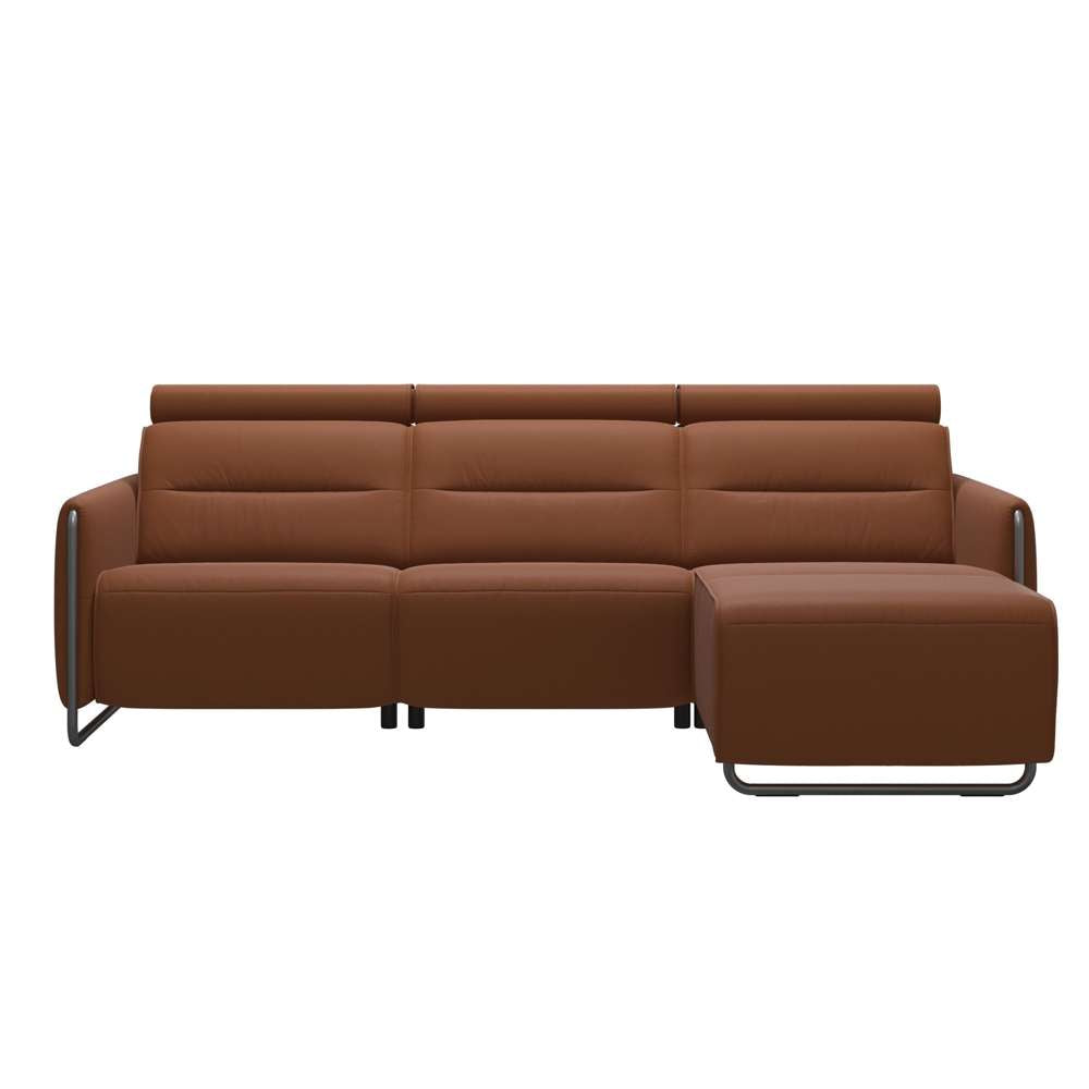 Stressless® Emily Stål 2-pers. sofa Power venstre med Long Seat (M)