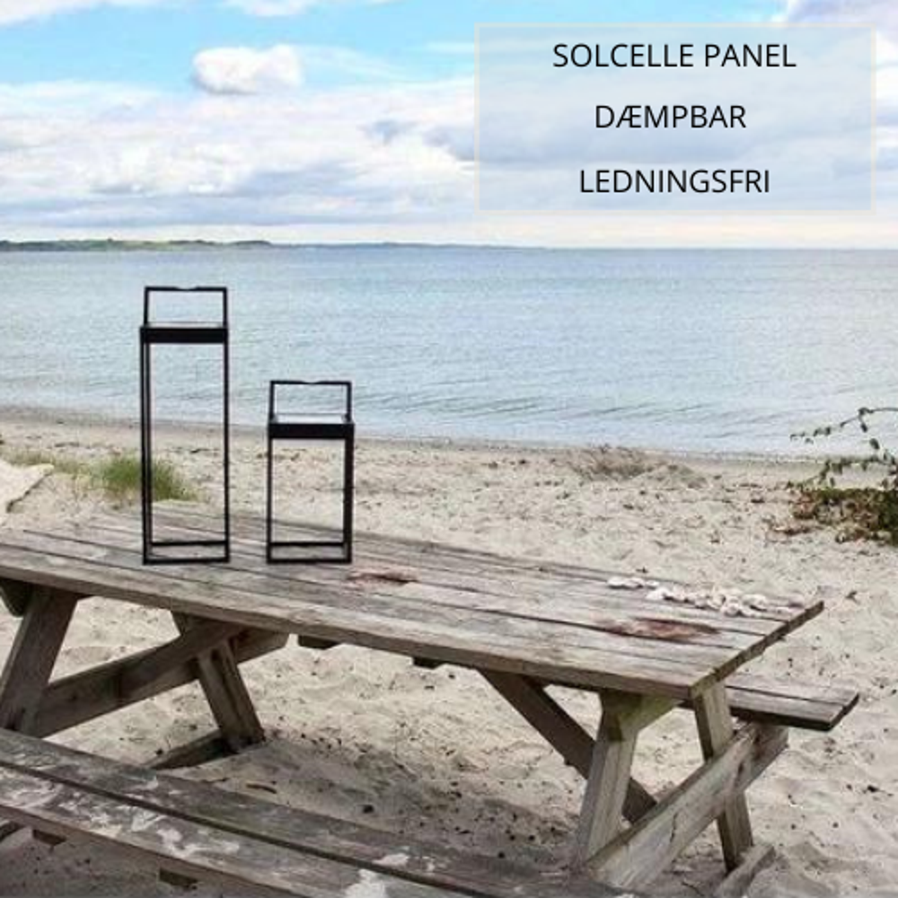 Lucerna solar hybrid 50 sort Portable