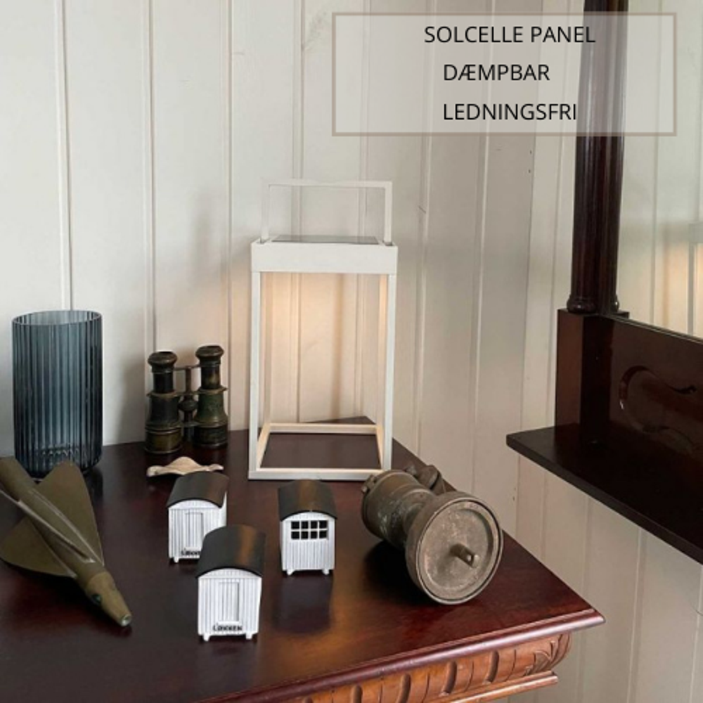 Lucerna solar hybrid 30 hvid Portable
