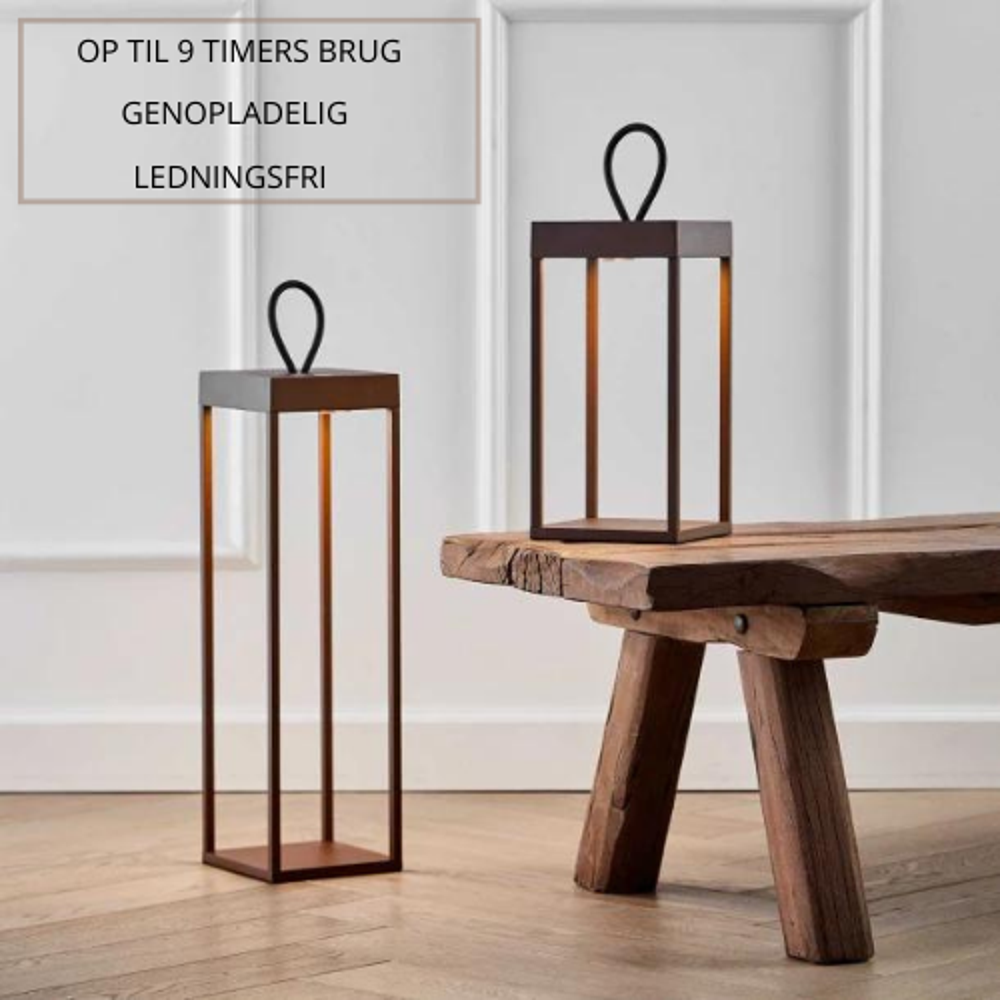 Lucerna lantern 50 corten Portable