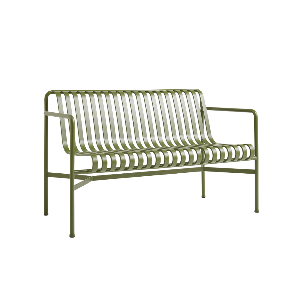 Hay Palissade spisebordsbænk m/armlæn