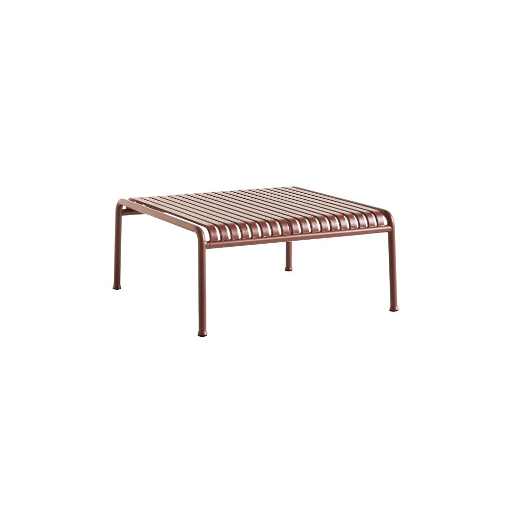 Hay Palissade loungebord iron red