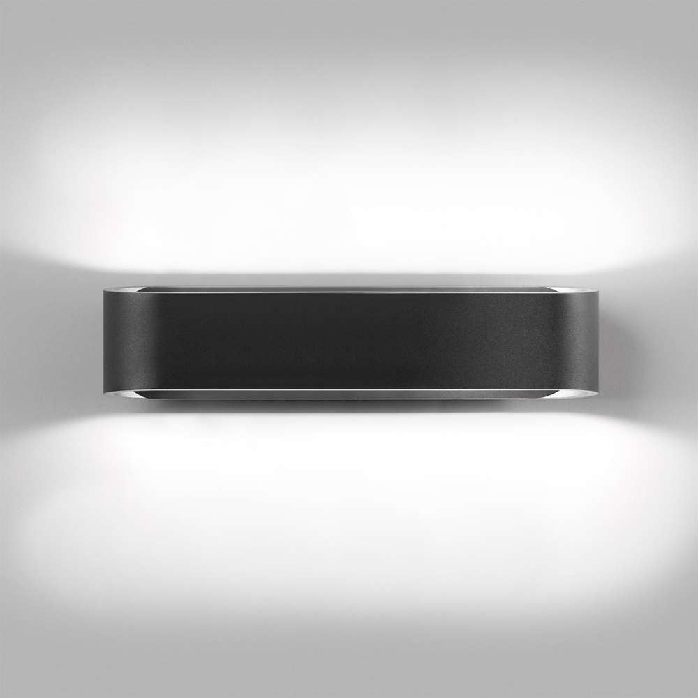 Aura w2 black Væglampe