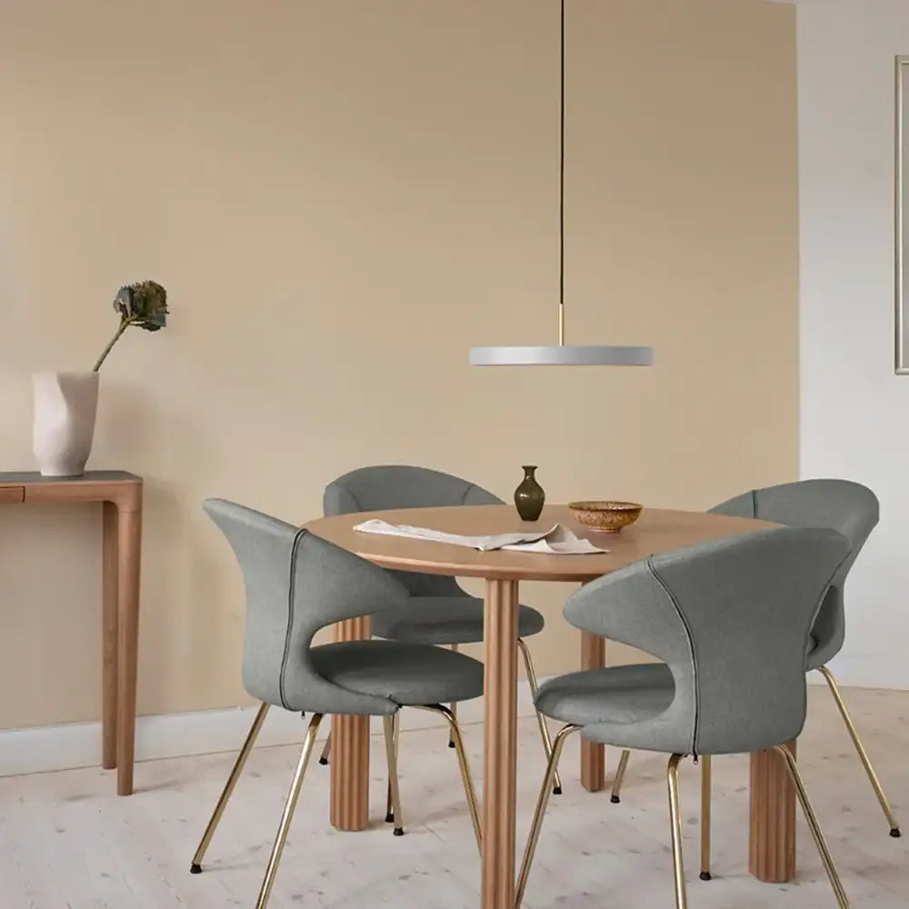 Asteria Medium - Nuance Mist 43 x 14 cm, 2.7m cordset Pendel