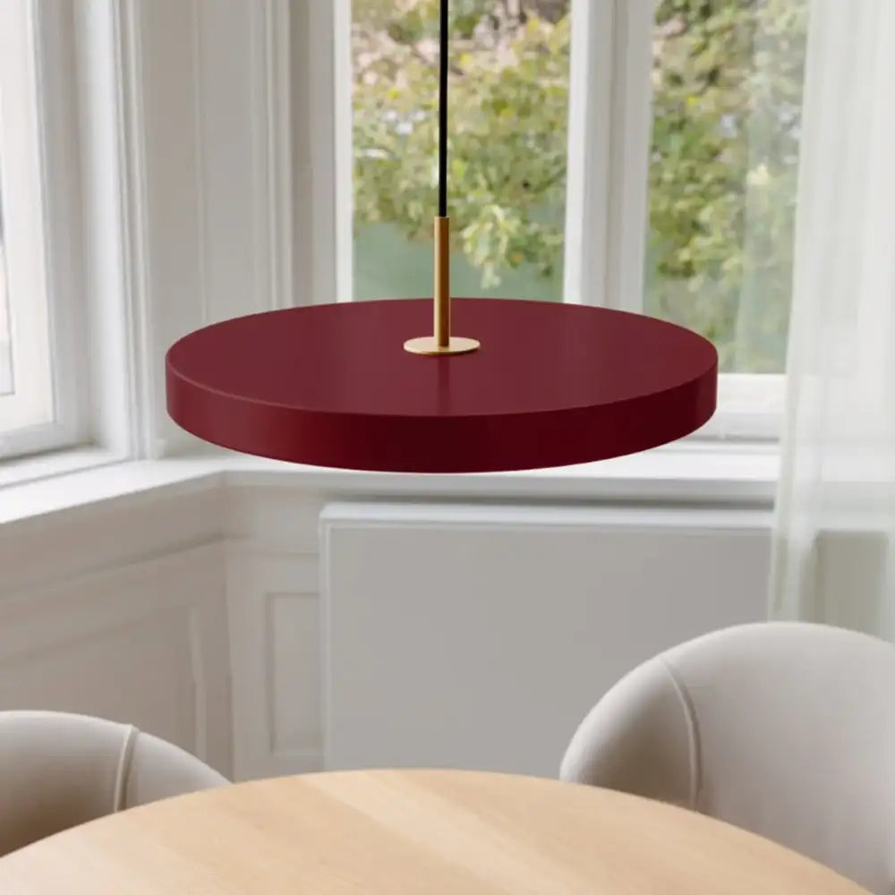 Asteria Plus Medium Ruby Red Pendel