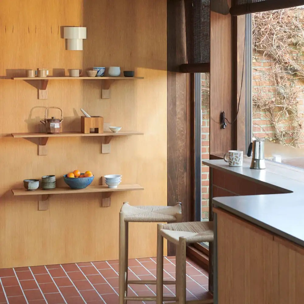 FDB B100 Sorø hylde Laura Bilde 100 x 24 cm