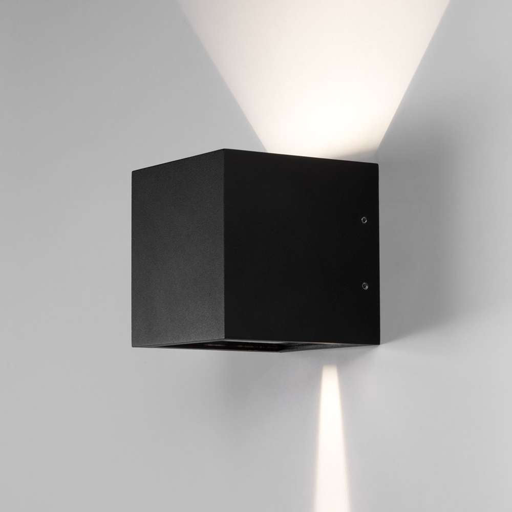 Cube LED Black Udendørslampe Udendørslampe