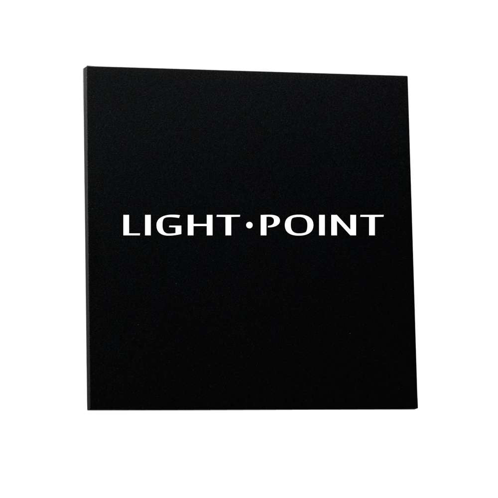 Cube xl nameplate black