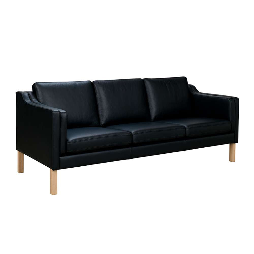 Top-line Clausholm 3-pers. sofa m. keder
