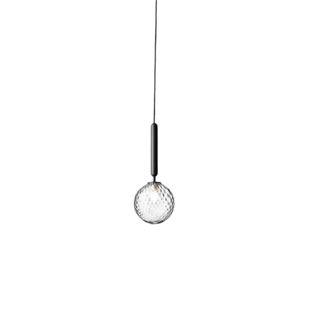 Miira 1, rock grey / optic clear Pendel