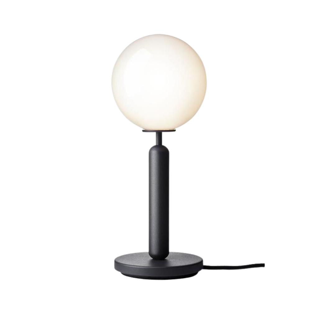 Miira table, rock grey / opal Bordlampe