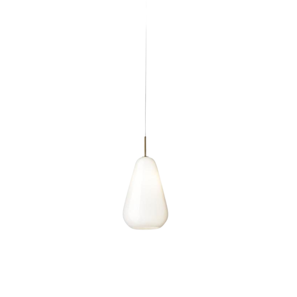 Anoli 1 medium, nordic gold / opal Pendel