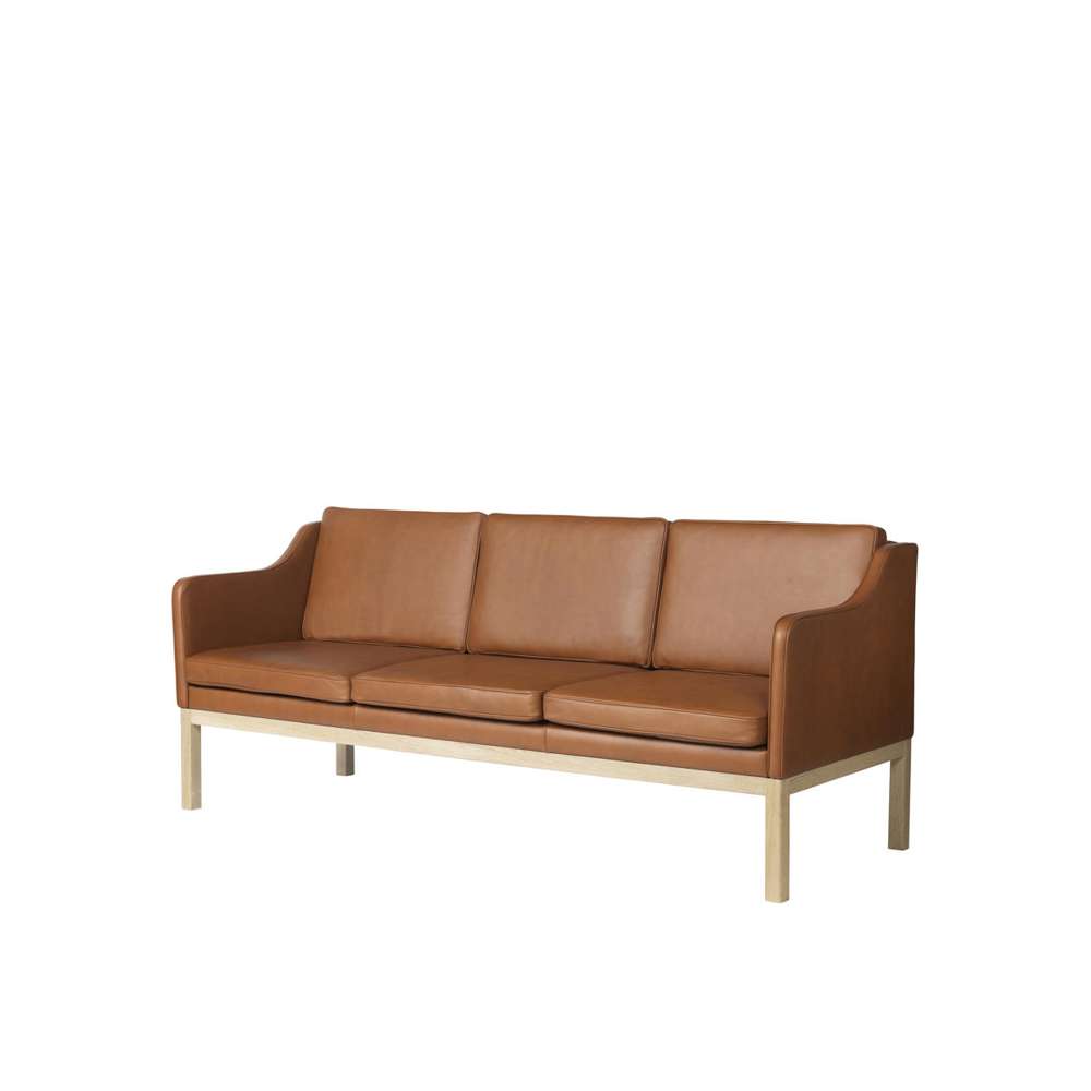 FDB MK46 3-pers. sofa Mogens Koch L43 - Cognac
