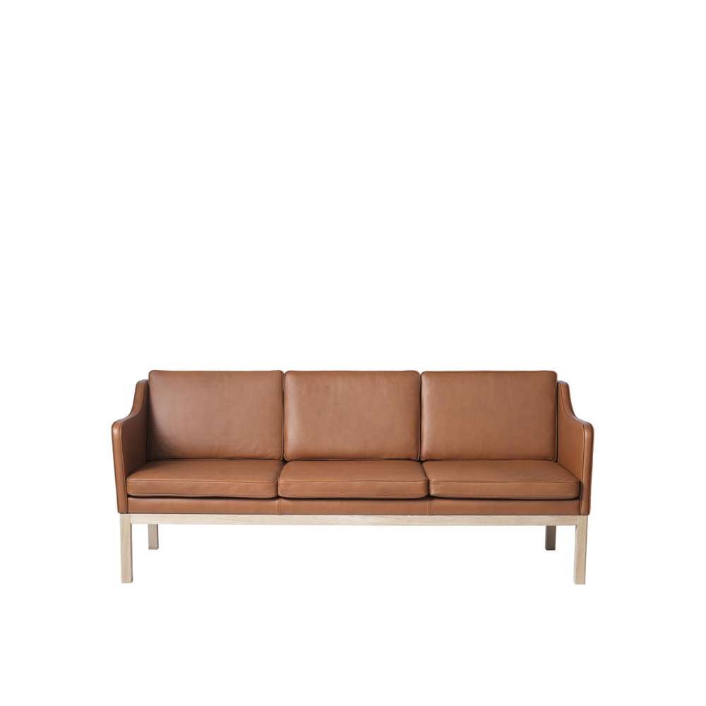 FDB MK46 3-pers. sofa Mogens Koch L43 - Cognac