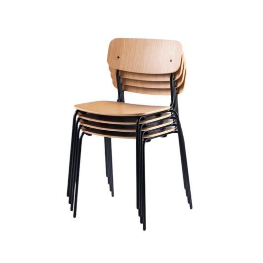 FDB J182 Holmen spisebordsstol 4 stk.