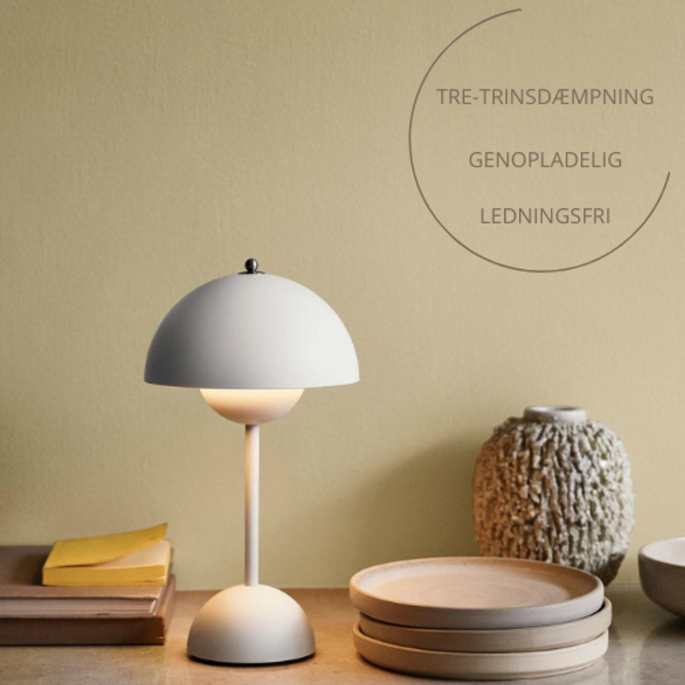 Flowerpot vp9 Portable Mat hvid