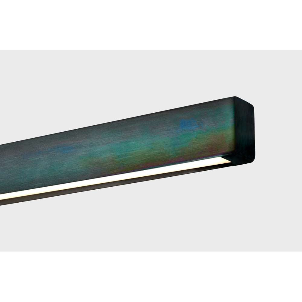 I model Cord Pendel Mørk opal krom