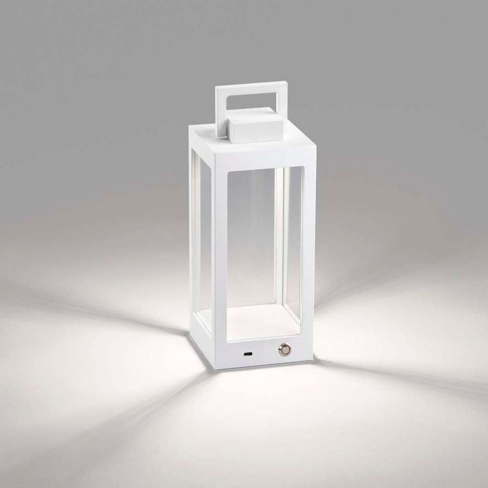 Lantern table t1 white Udendørslampe