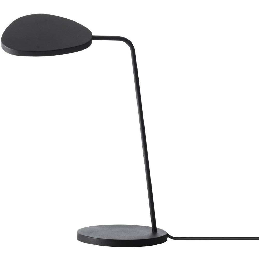 Leaf bordlampe sort Skrivebordslampe