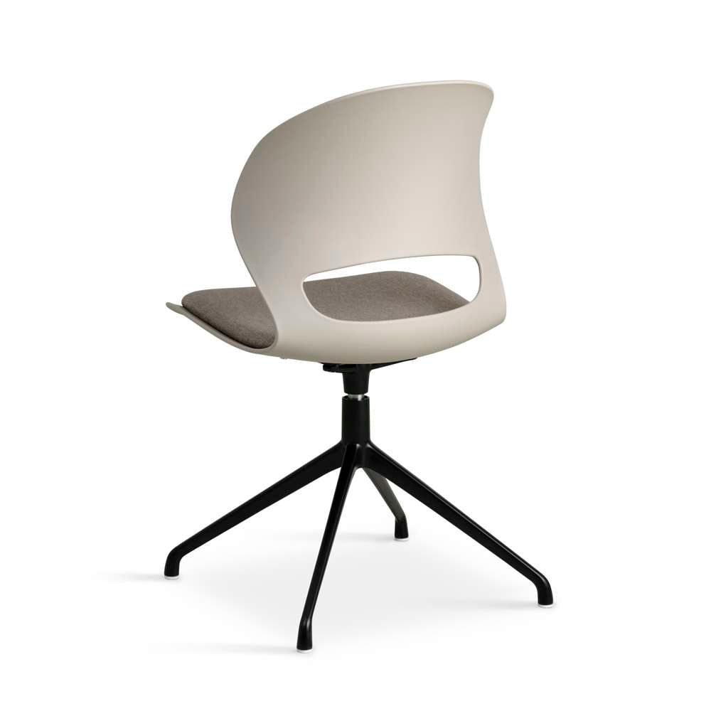 Lexpo Linea spisebordsstol med pude og swivel stel