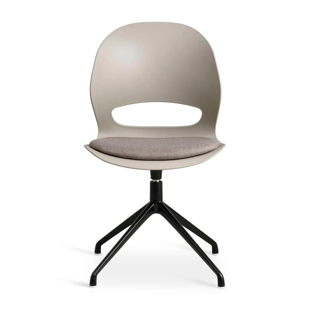 Lexpo Linea spisebordsstol med pude og swivel stel