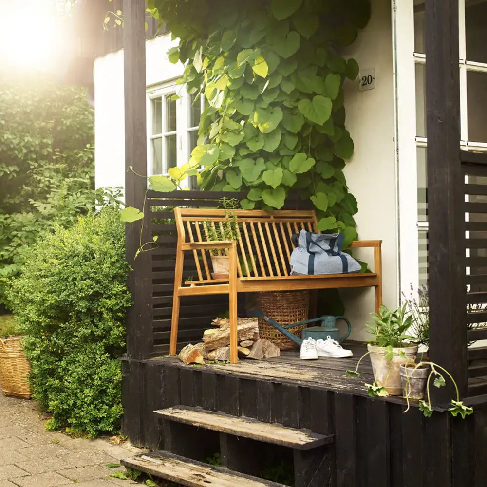 FDB M12 Sammen 2-pers. havebænk m/ryglæn