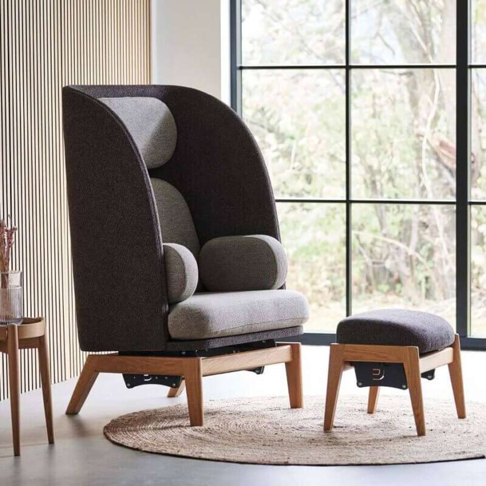 Farstrup Munin fodskammel m/glider