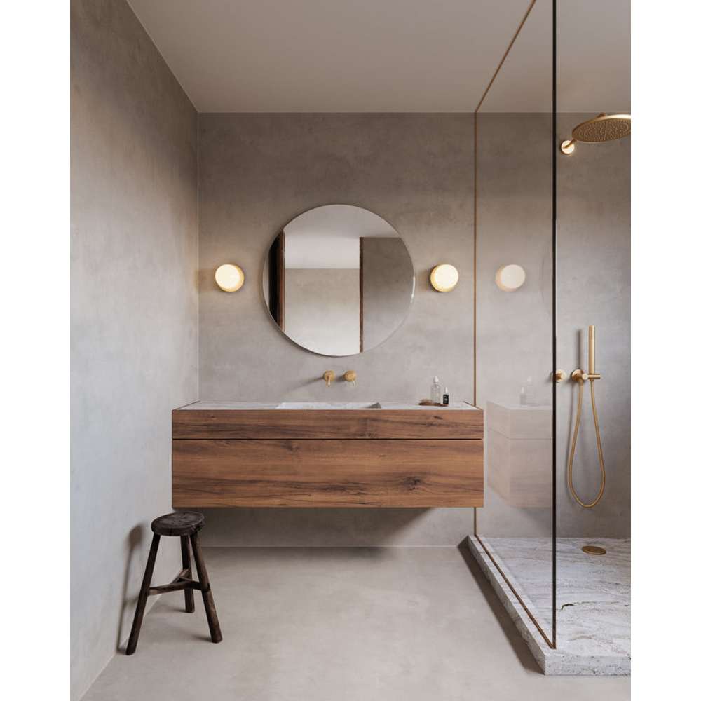 Liila 1 medium loft-/væglampe gold opal Væglampe