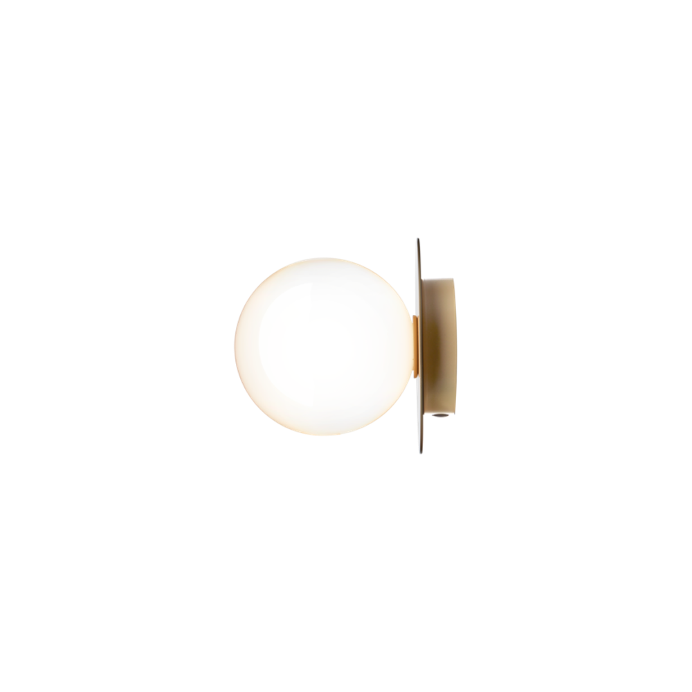 Liila 1 medium, nordic gold / opal, ip44 Væglampe Væglampe