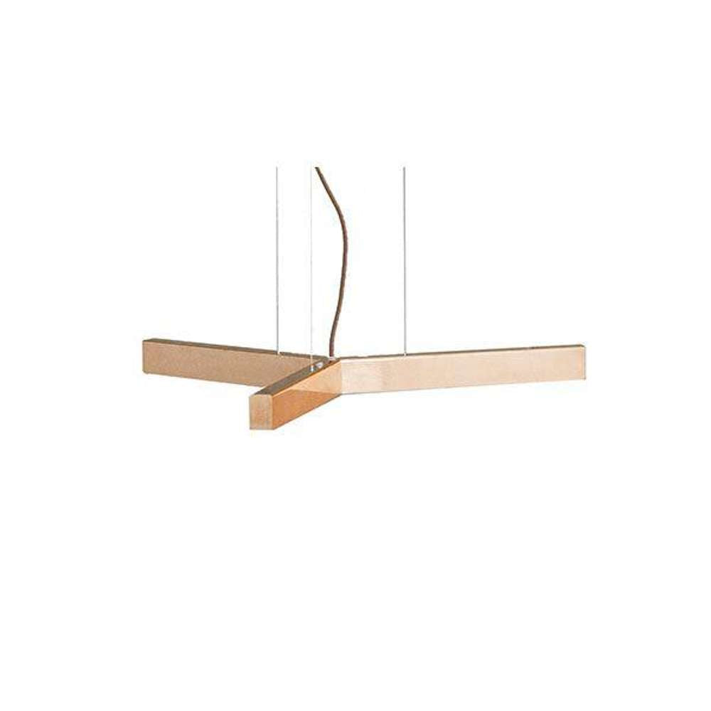 Y model cordless ø 80cm Pendel Poleret messing
