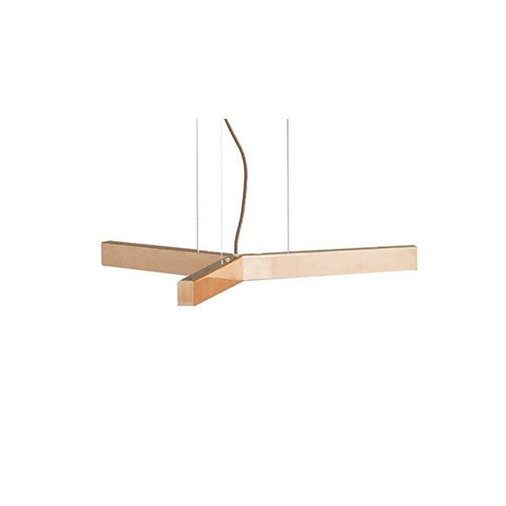 Y model cordless ø 80cm Pendel Børstet messing